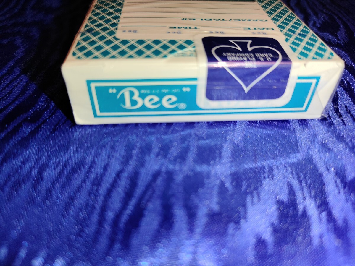 Bee BLUE CHIP CASINO ターコイズ 未開封の画像6
