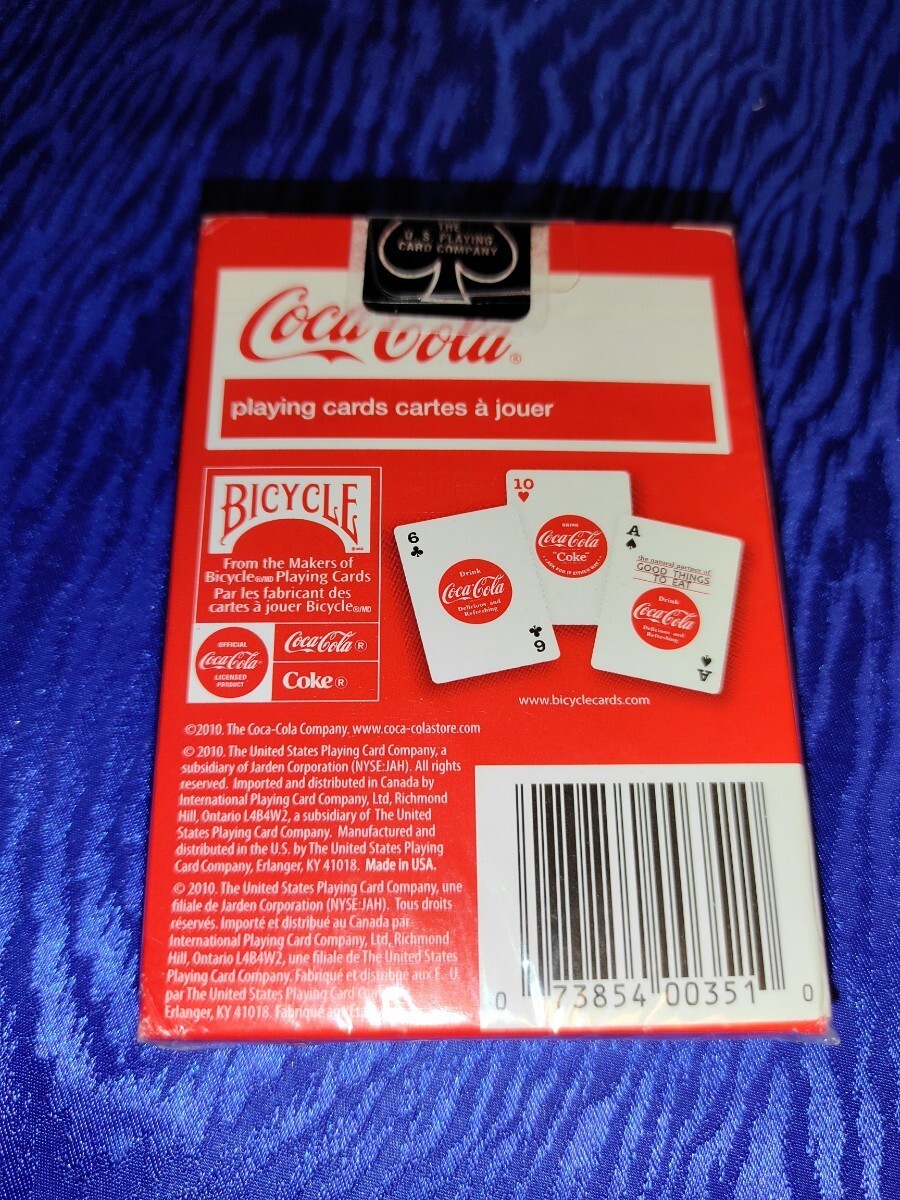 BICYCLE COCA COLA ⑦ 未開封の画像2