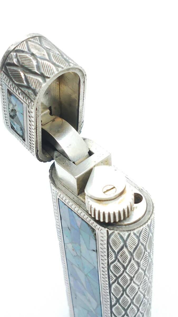 カルティエ ガスライター ダイヤ オパール (Cartier lighter diamond and opal stone decor gas lighter)