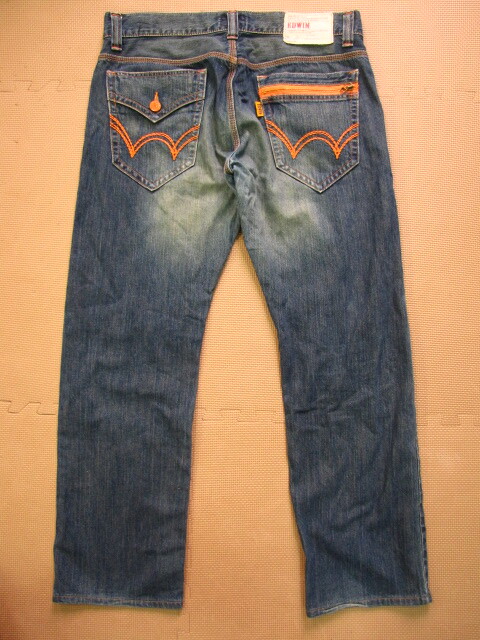 A-1*EDWIN jeans W36 403XVS Denim used processing 