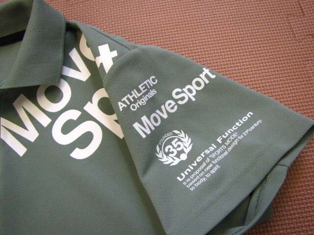 CG2＊美品 Mサイズ デサント Move Sport ゴルフウェア 半袖シャツ メンズ DESCENTE GOLF_画像3