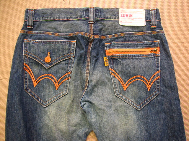 A-1*EDWIN jeans W36 403XVS Denim used processing 