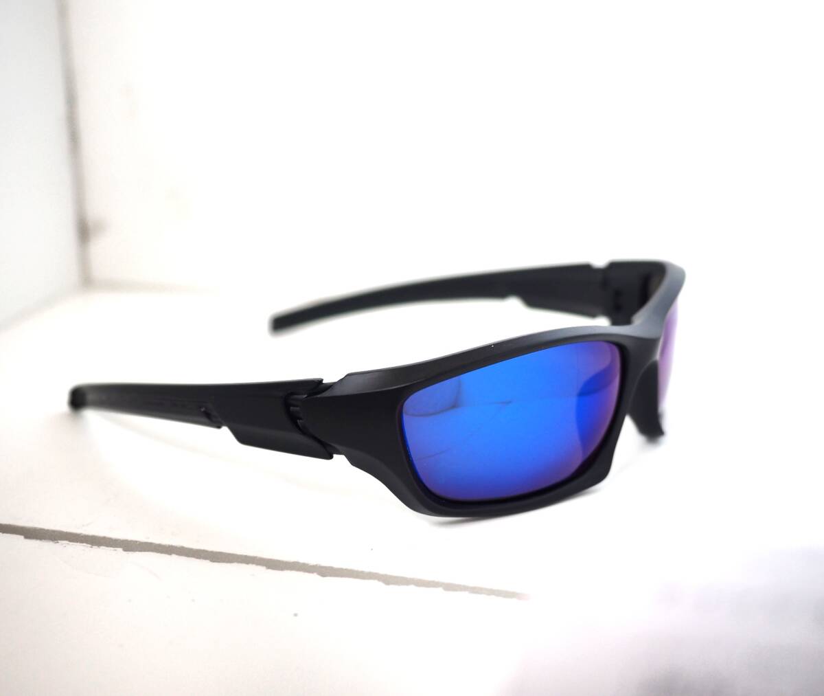 [ new goods ] polarized light sunglasses blue fishing Golf sport blue polarized glasses black 