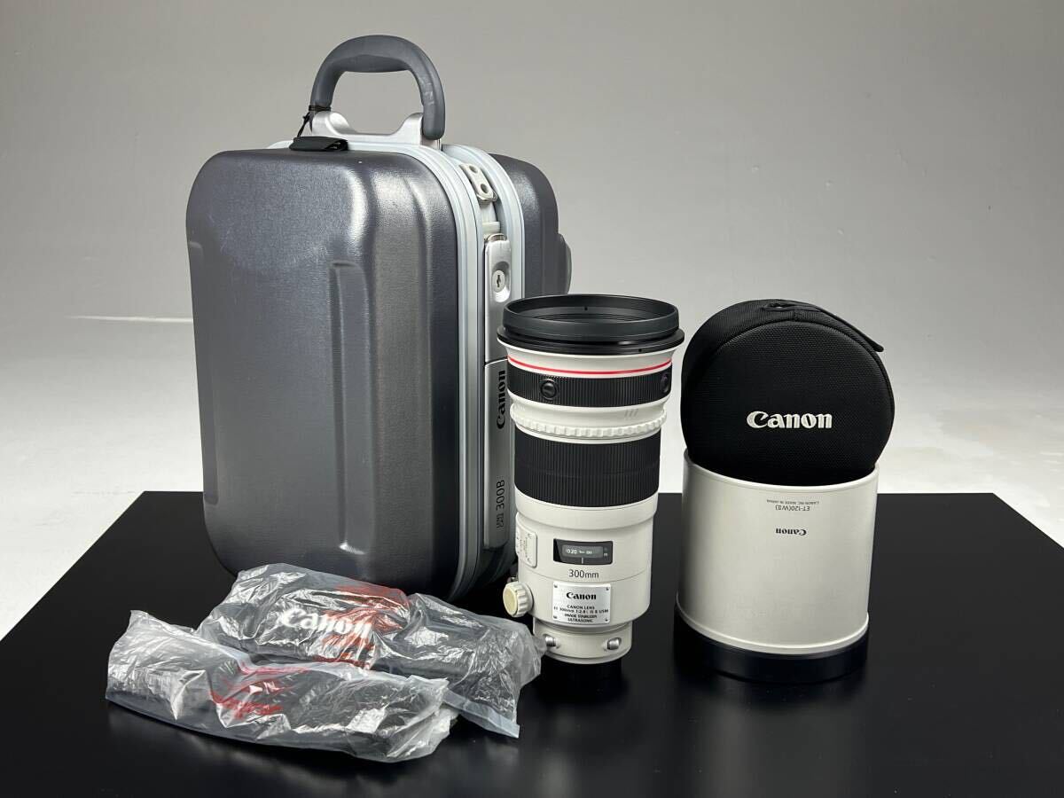 CANON EF300mm F2.8L IS II USM 良品 動作保証 付属品有り 望遠 レンズの画像1