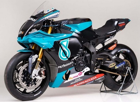 ペトロナス Yamaha ステッカー motoGP マレーシア Petronas オイル デカール 2枚セット_画像2