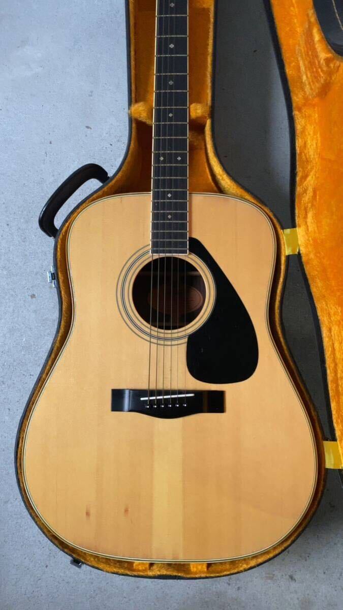 YAMAHA ヤマハ FG-301B アコースティックギター 弦楽器 ギター アコギ 楽器 ケース付き ヴィンテージ フォークギター 綺麗 中古品の画像5