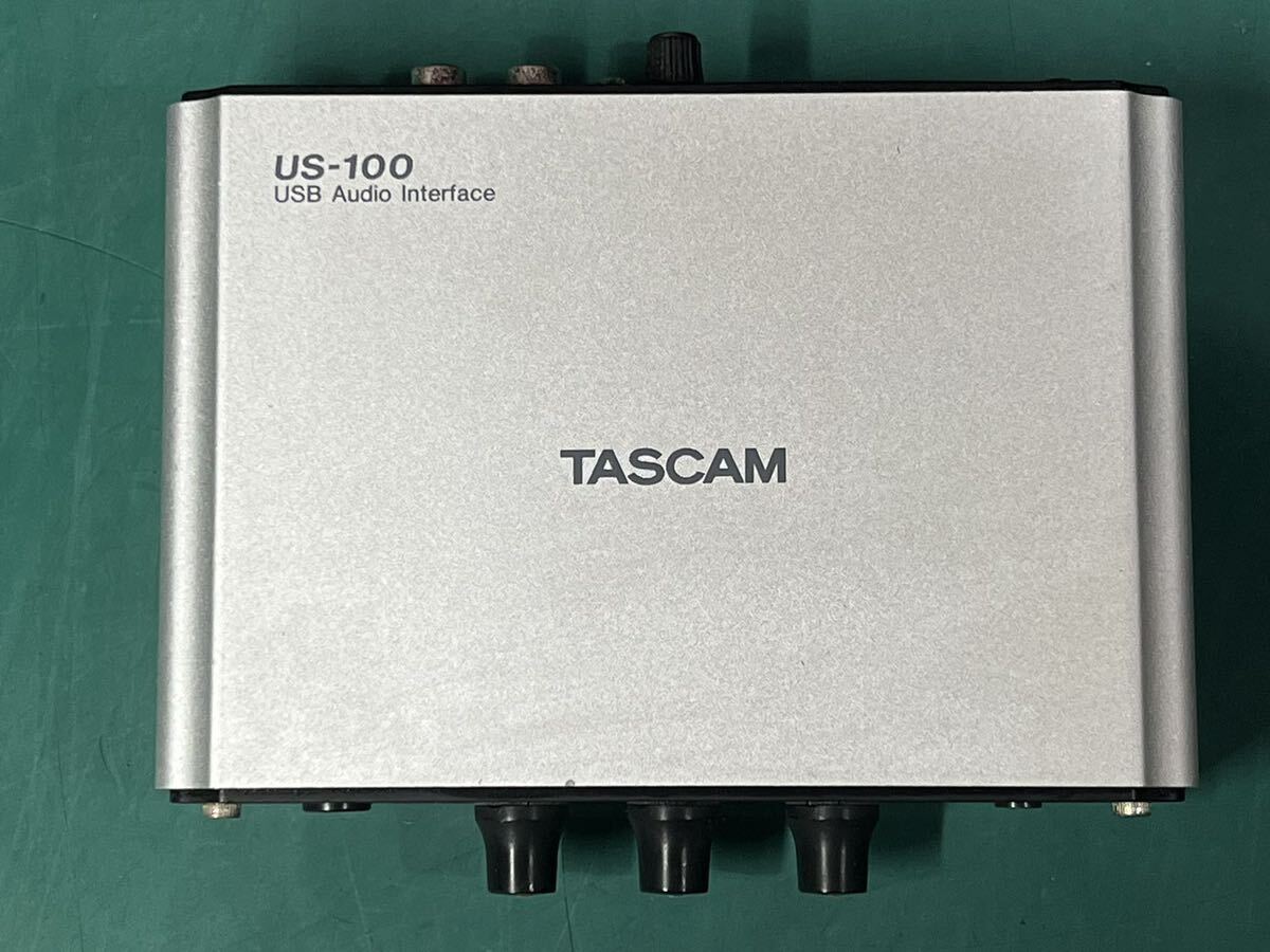 TASCAM タスカム オーディオインターフェース US-100 通電のみ確認　(60s)_画像2