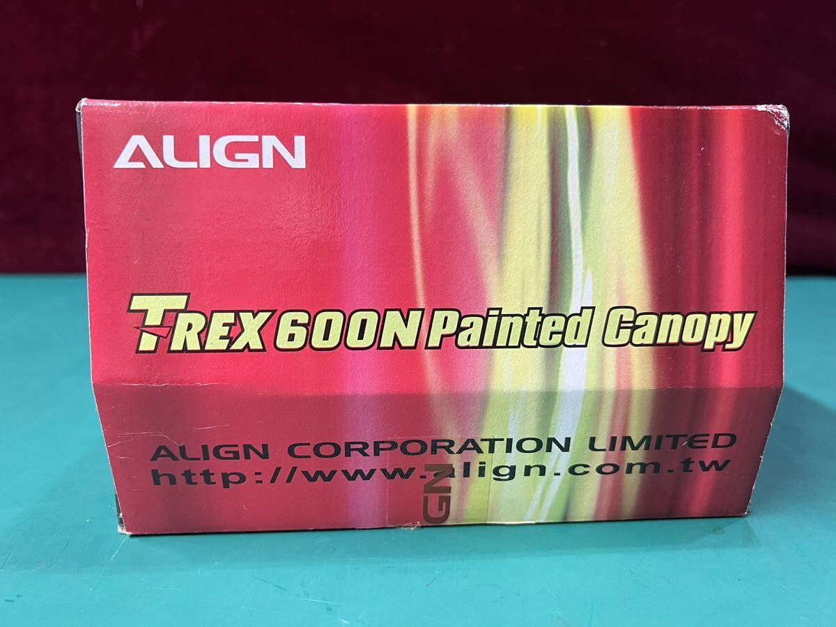 未開封品　ALIGN ヘリコプター パーツ　TREX 600N Painted Canopy (100s)