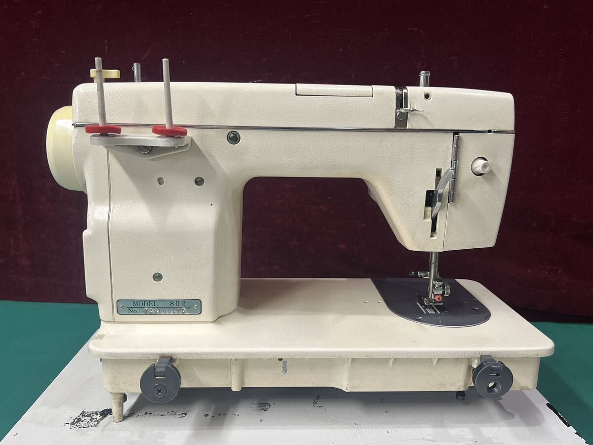 JANOME ジャノメ ミシン MODEL 802 手工芸 (140s)_画像5