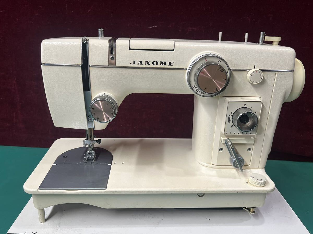 JANOME ジャノメ ミシン MODEL 802 手工芸 (140s)_画像1