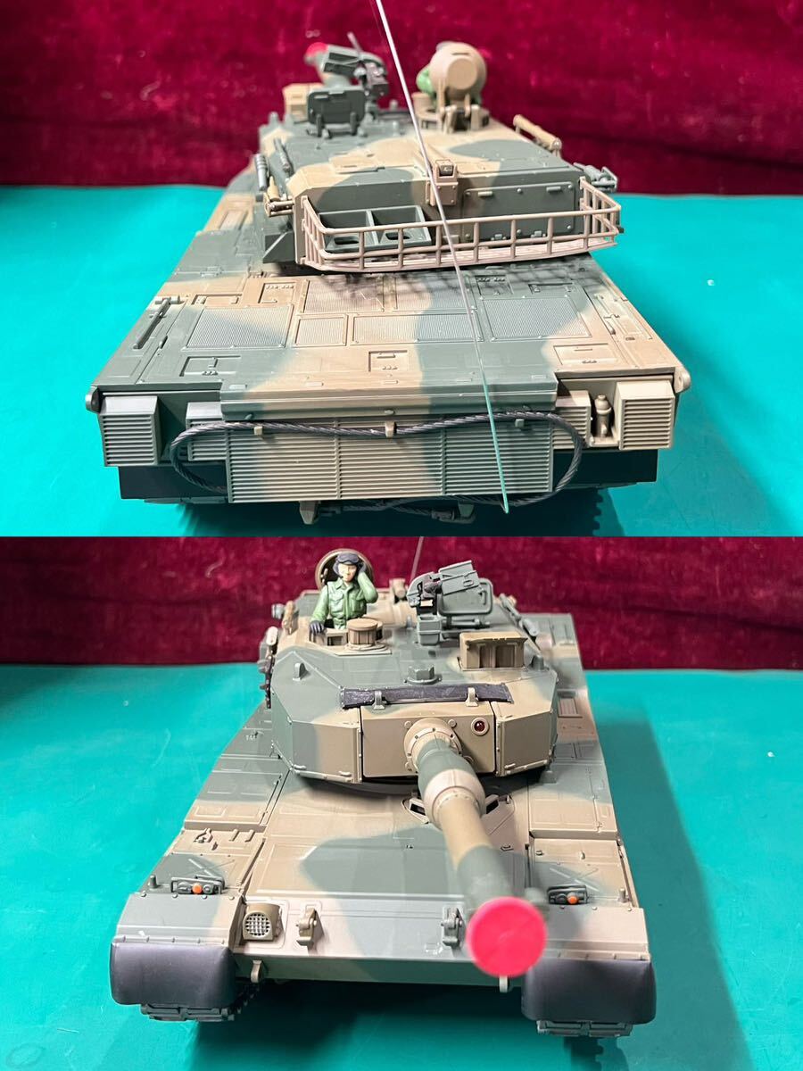 美品 1/24 MARUI RC BATTLE TANK TYPE90 バトルタンク ラジコン戦車 (100s)_画像3