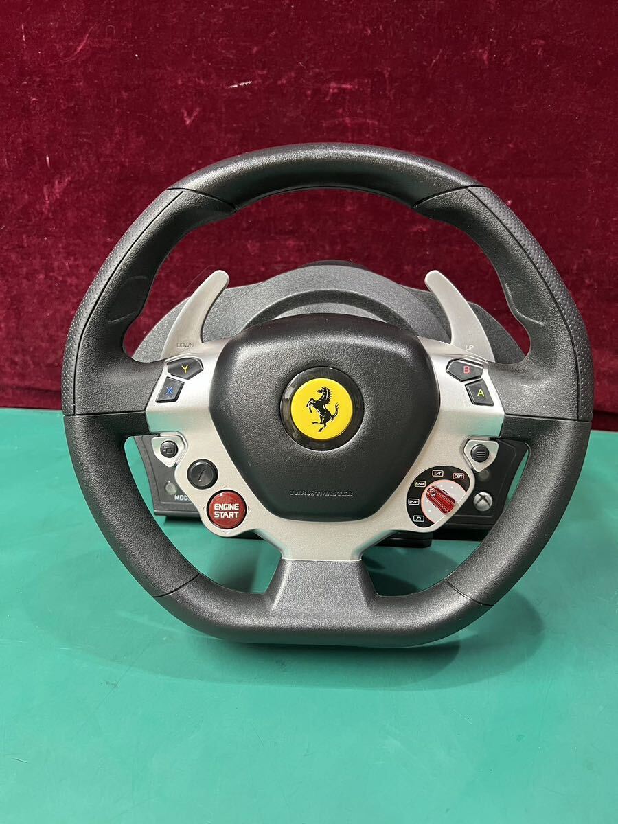 美品　Thrustmaster スラストマスター TX Racing Wheel Ferrari 458 (140s)_画像1