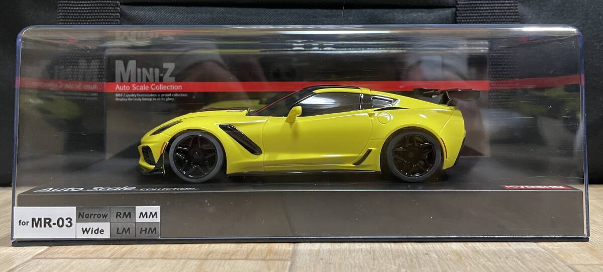 京商　MINI-Z　CHEVROLET CORVETTE ZR1 (シボレー　コルベット　ZR1)ボディ_画像1