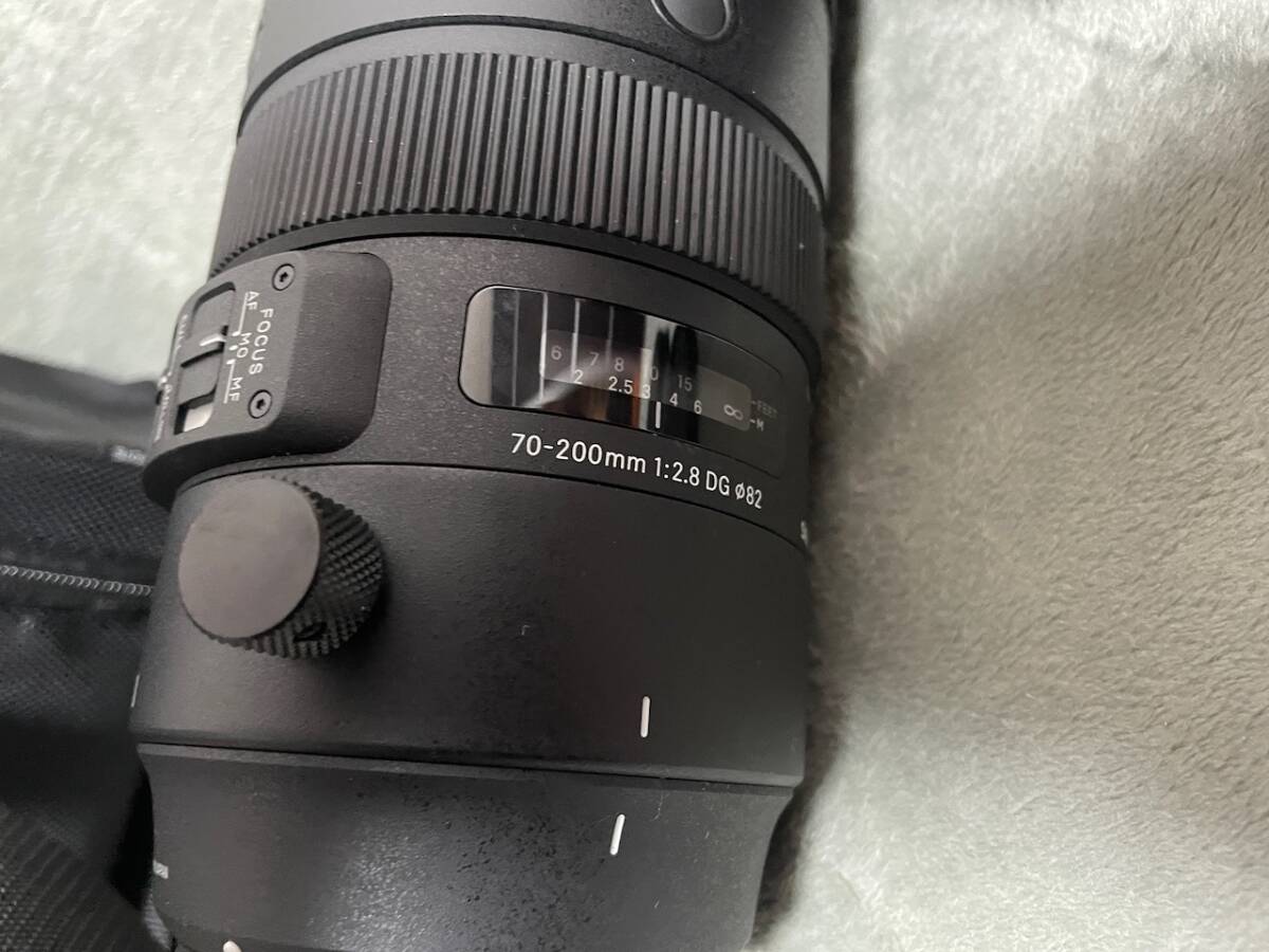 【中古美品】SIGMA (シグマ) 70-200mm F2.8 DG OS HSM | Sports / キヤノン EF マウントの画像7