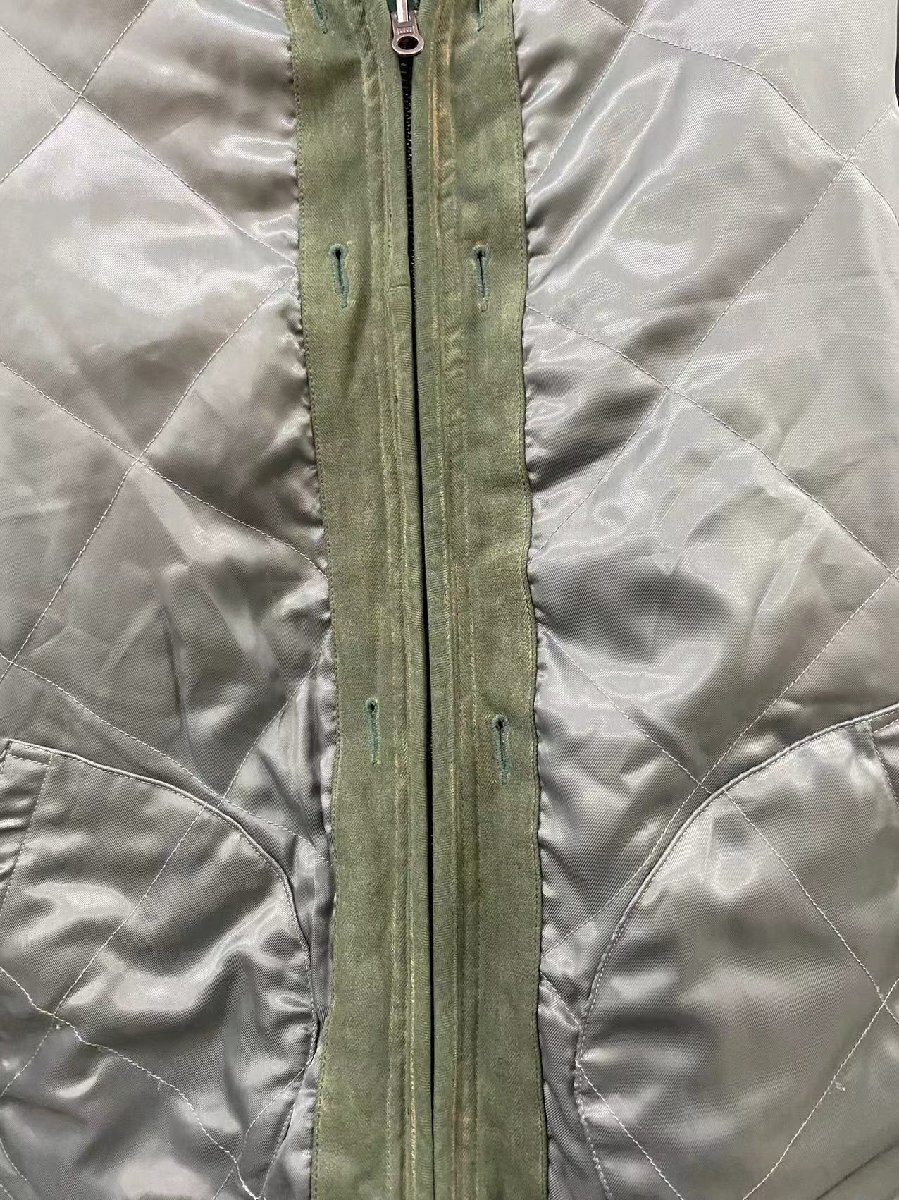 美品 希少 23ss 2023 visvim ビズビム IRIS LINER JKT アイリス ライナー ジャケット 天然染色加工 GREEN グリーン サイズ 2の画像4