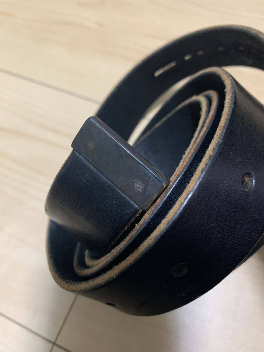 Devoa Leather Belt デヴォア ベルト レザーの画像1