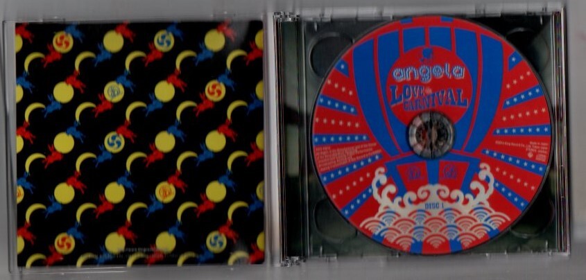 中古CD/angela 2枚～angela All Time Best 2010-2017/LOVE & CARNIVAL(初回限定盤) (CD+Blu-ray)～ セル版_画像6