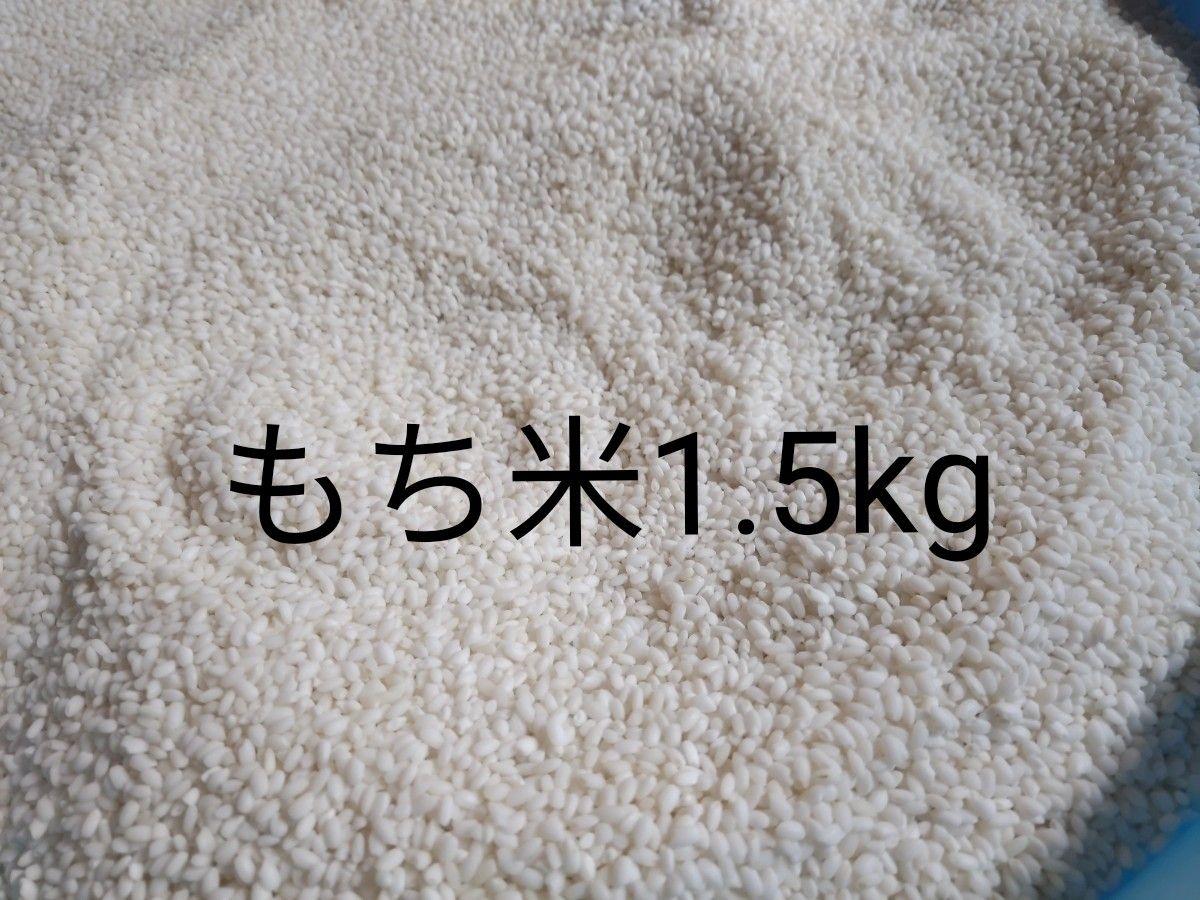 令和5年度産もち米 1.5kg 農薬不使用栽培