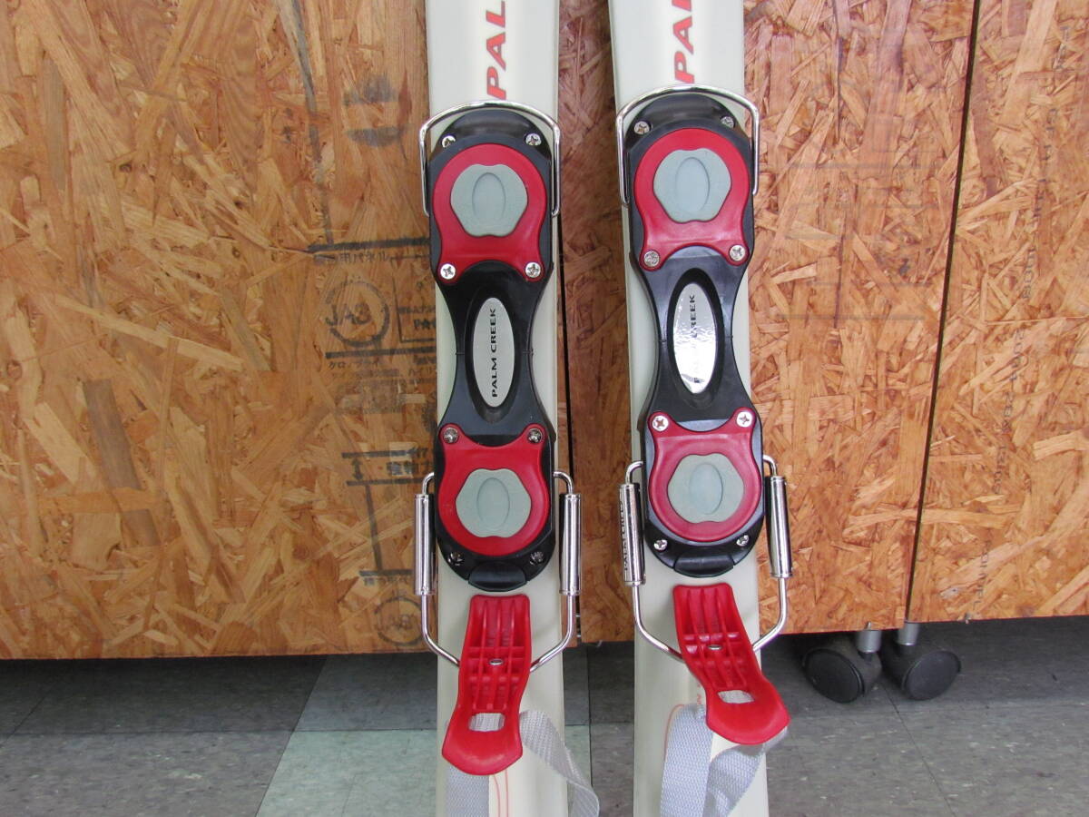 SZ-SG④【I】ショートスキー板　全長約97cm　ブーツ部分約31cm　PALM P CREEC　中古　スキーボード_画像4