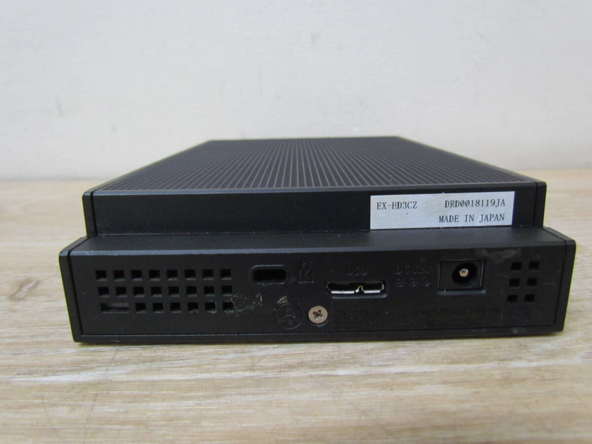 SZ-SG④【A】外付けハードディスク　I・O DATA　EX-HD3CZ　3TB　電源アダプタージャンク品　_画像5