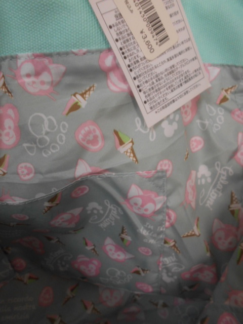 79 Disney ジェラトーニ♪ 可愛い トートバッグ 肩掛けトートバッグ 定価３６００円 未使用の画像8