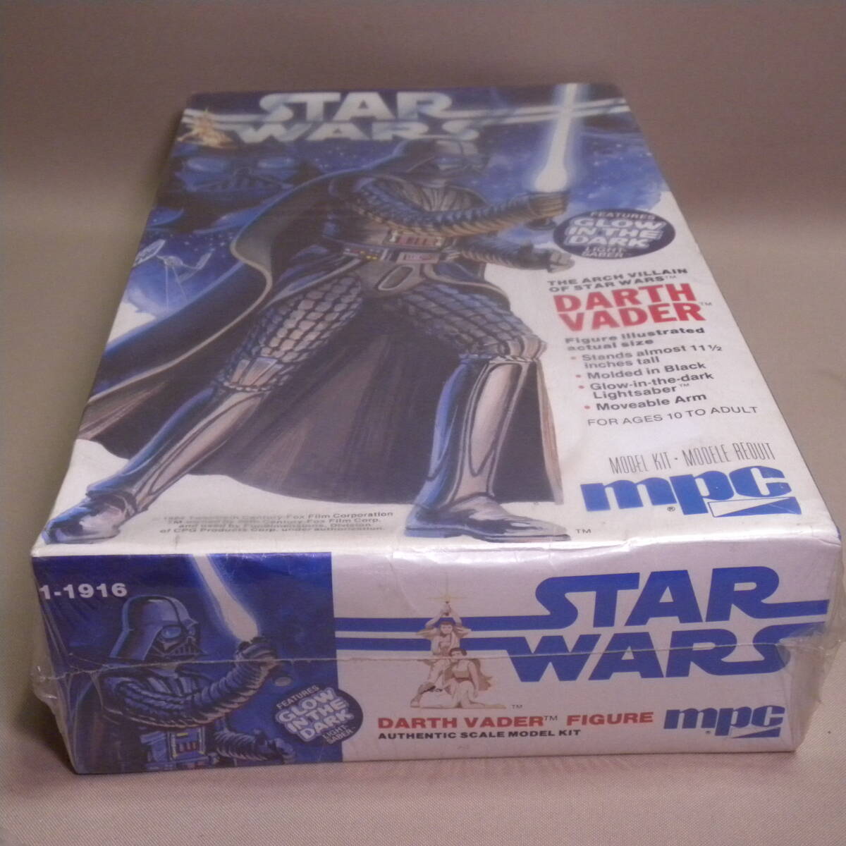 【未開封 新品】MPC スターウォーズ ダース・ベイダー プラモデル( 古い 昔の ビンテージ レトロ Vintage Star Wars Darth Vader Model Kitの画像2