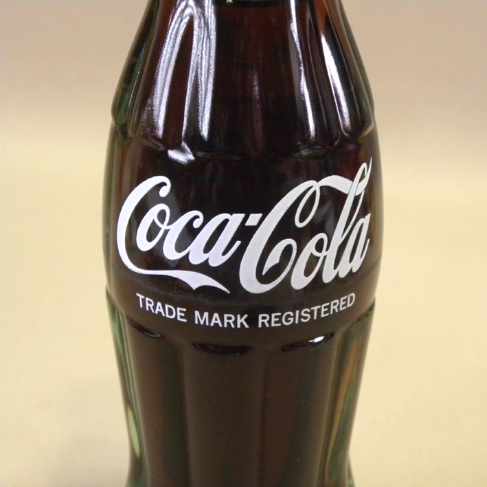 【未開栓】1970年代～80年代 当時物 四国コカコーラボトリング コカコーラ 190ml ( 昔の ビンテージ 瓶 ビン ボトル Vintage Coca Cola )の画像5