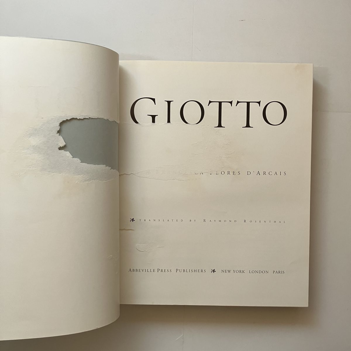 ジョット 画集「Giotto」by Francesca Flores D'Arcais　1995年　383 p　34×29cm☆近世 絵画 キリスト教 宗教画 10はyn_画像2