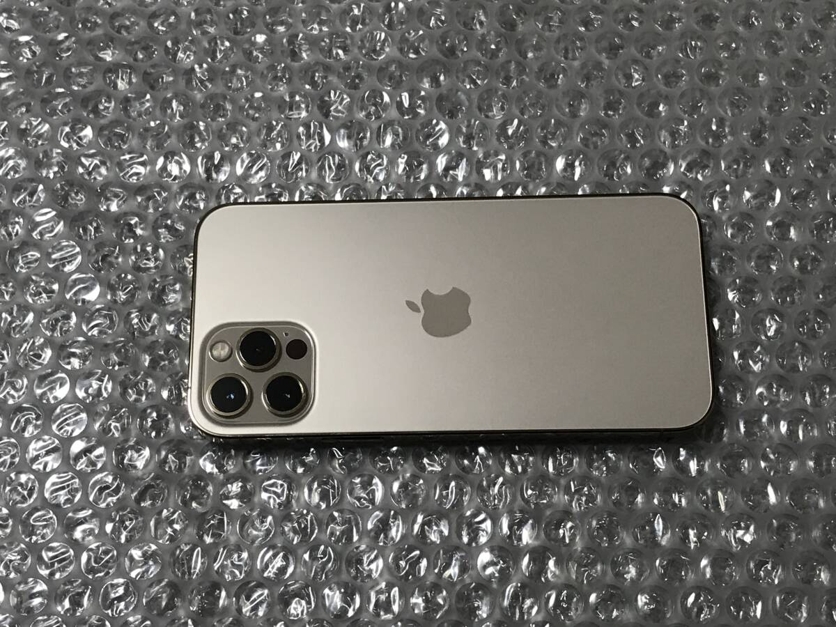 極上美品 Apple iPhone 12 Pro 512GB ゴールド MGMH3J/A au版 SIMフリー_画像3