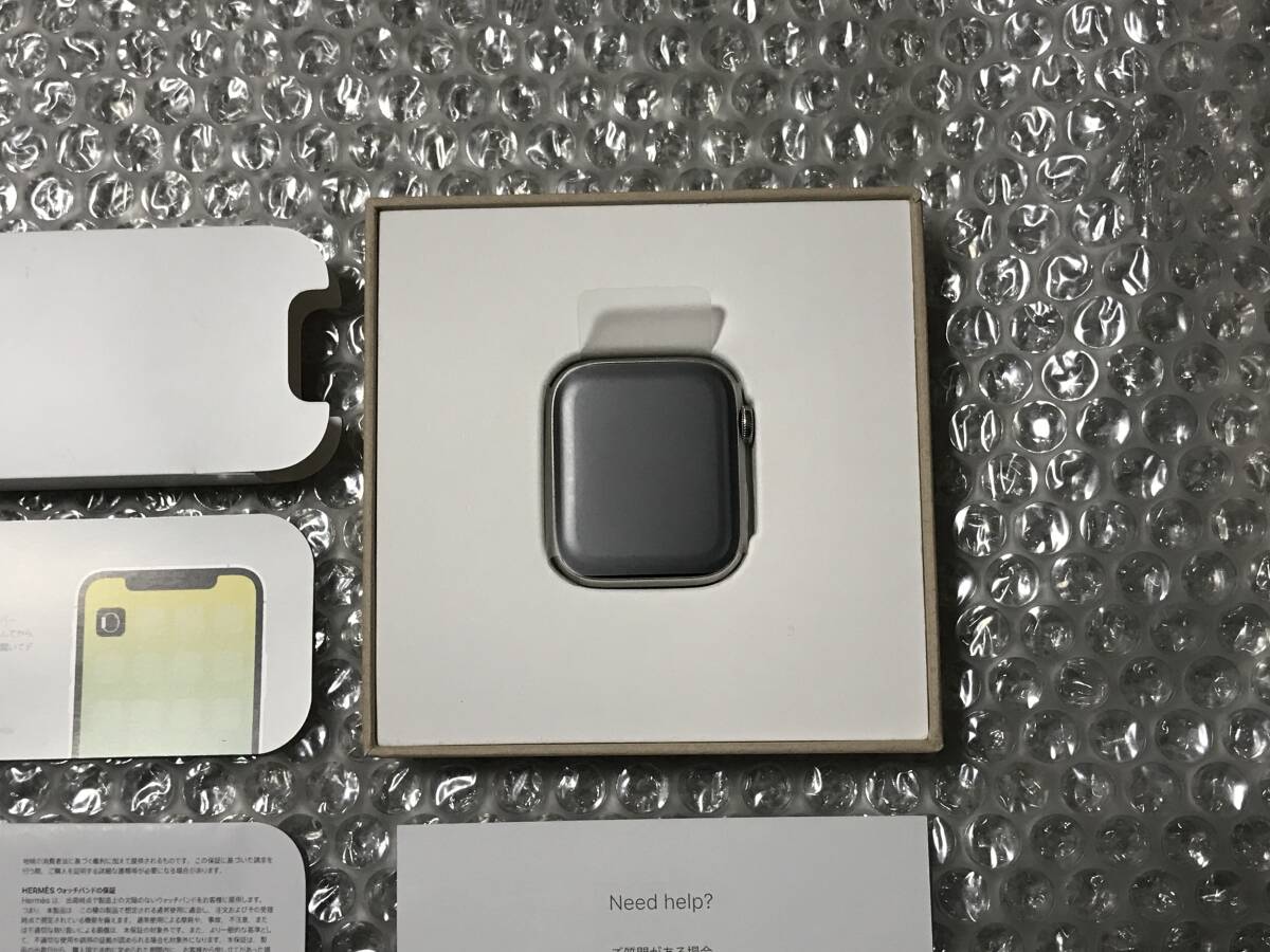 新品、未使用 Apple Watch Hermes Series 4 GPS+Cellularモデル 44mm MU772J/A_画像2
