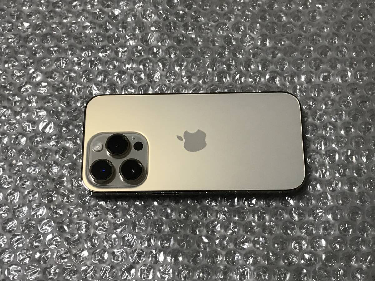 極上美品 Apple iPhone 14 Pro 1TB ゴールド MQ2U3J/A 国内版SIMロックフリーの画像3