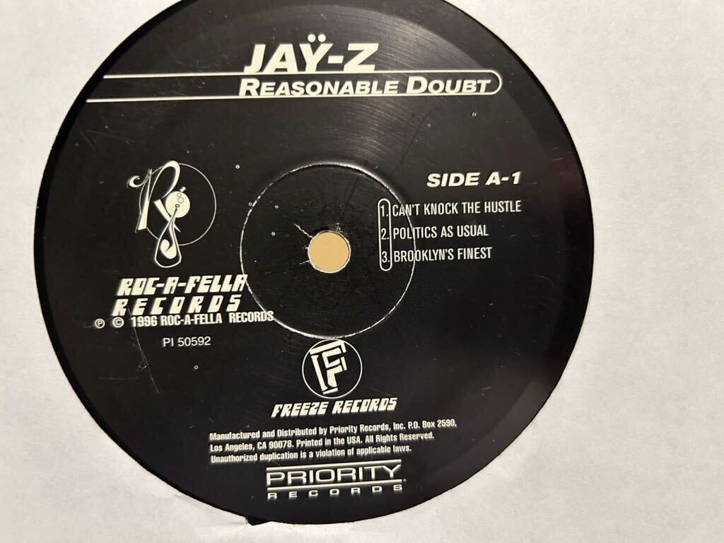 Jay-Z Reasonable Doubt USオリジナル ★ Mary J. Blige Notorious B.I.G. Foxy Brown DJ Premier Clark Kent _画像3