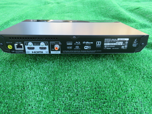 SONY/ Sony Blue-ray /DVD player black UBP-X700 used 