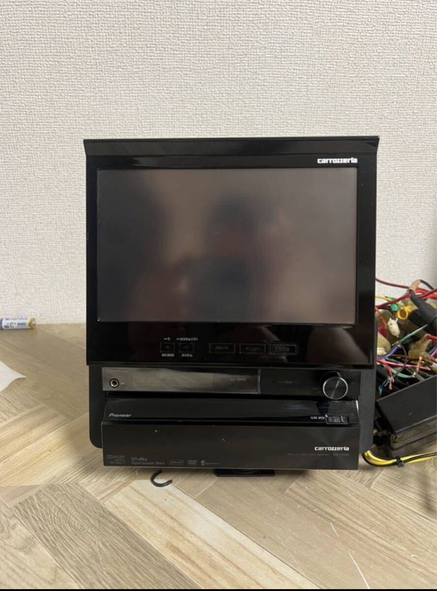 carrozzeria カロッツェリアHDDナビ AVIC-VH9000フルセグ DVD 地区データは2010中古品です 　ジャンク品です_画像6