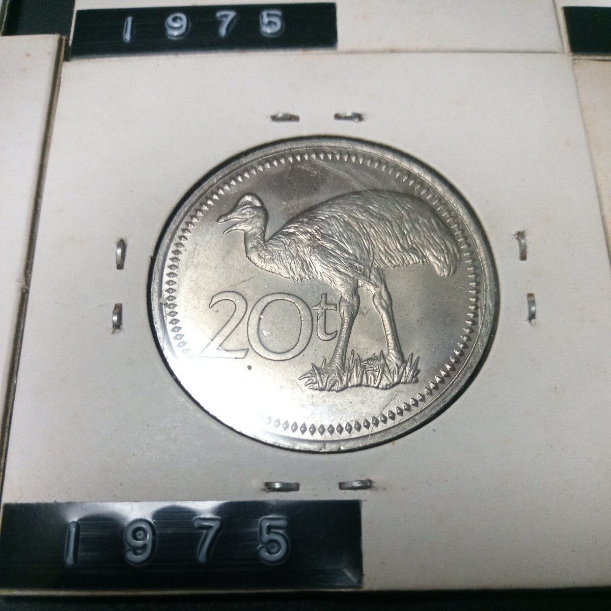 ニューギニア１シリング銀貨１９３８年      パプアニューギニア硬貨の画像6