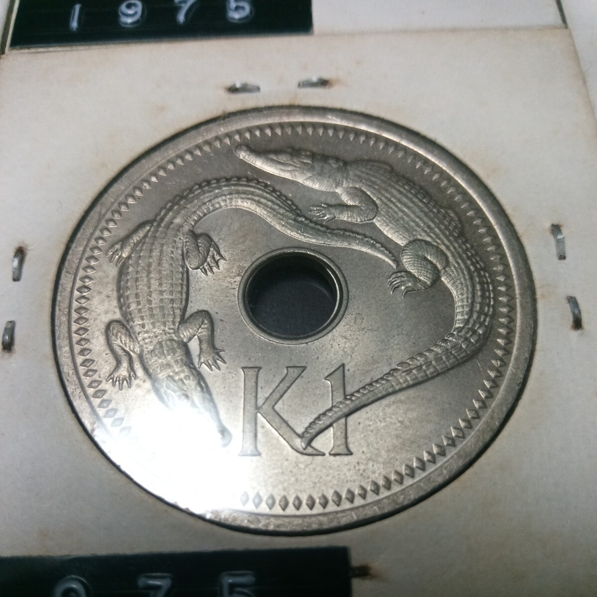 ニューギニア１シリング銀貨１９３８年      パプアニューギニア硬貨の画像5