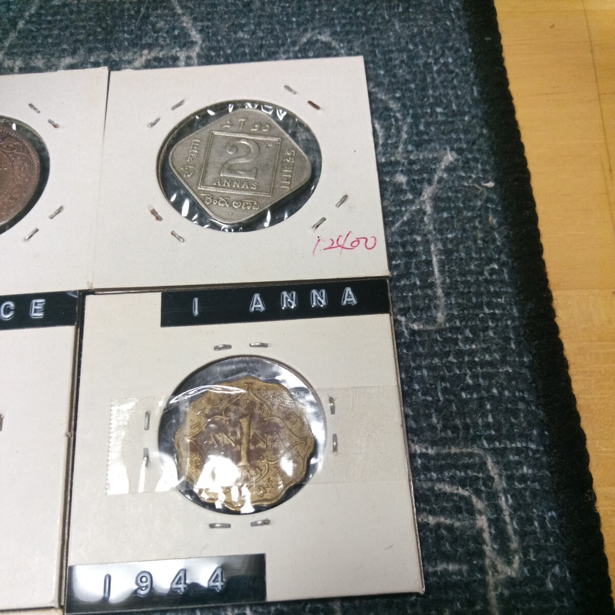 希少インド銀貨４枚 硬貨１８枚 計２２枚 古銭の画像5