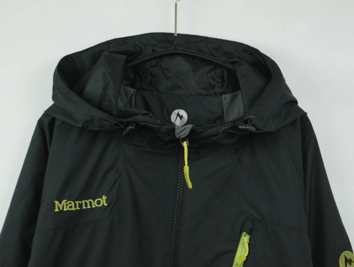 B169/Marmot/マーモット/ウィンドジャケット/マウンテンパーカー/ブラック系/メンズ/Lサイズの画像4