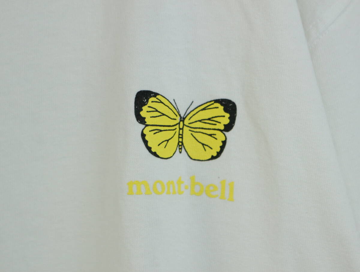 B637/mont-bell/モンベル/半袖Tシャツ/メンズ/XLサイズ/2点セット/蝶々/カブトムシ/アウトドア/イラストの画像4