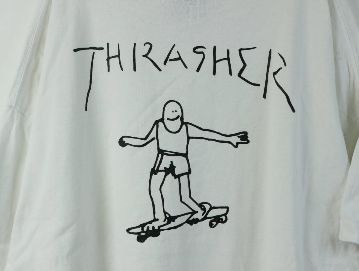 B634/THRASHER/スラッシャー/半袖Tシャツ/L/XLサイズ/2点セット/ロゴ/スケボー/TOPS/ワンポイント/の画像3