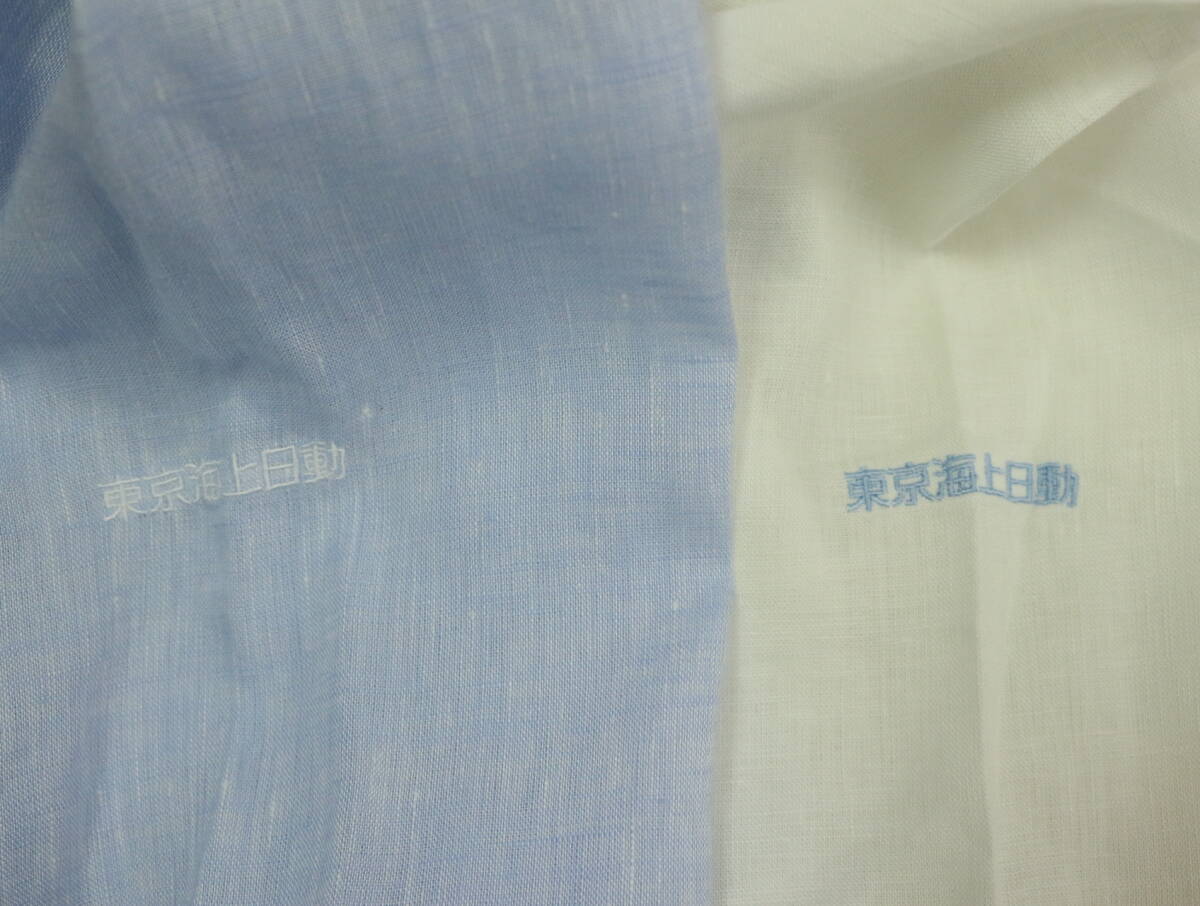 B716/HITOYOSHI/ヒトヨシ/KUMAMON/くまモン/新品 未使用/日本製/リネン半袖オープンカラーシャツ/東京海上日動/2枚セット/メンズ/Mサイズ/の画像5