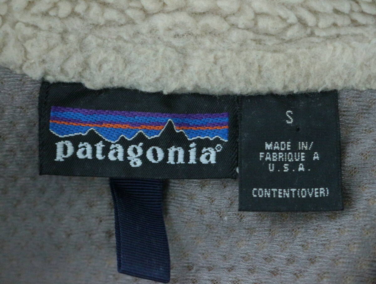 B883/patagonia/パタゴニア/アメリカ製/レトロXベスト/フリースベスト/Sサイズ/アウトドア/メンズ/裏メッシュ