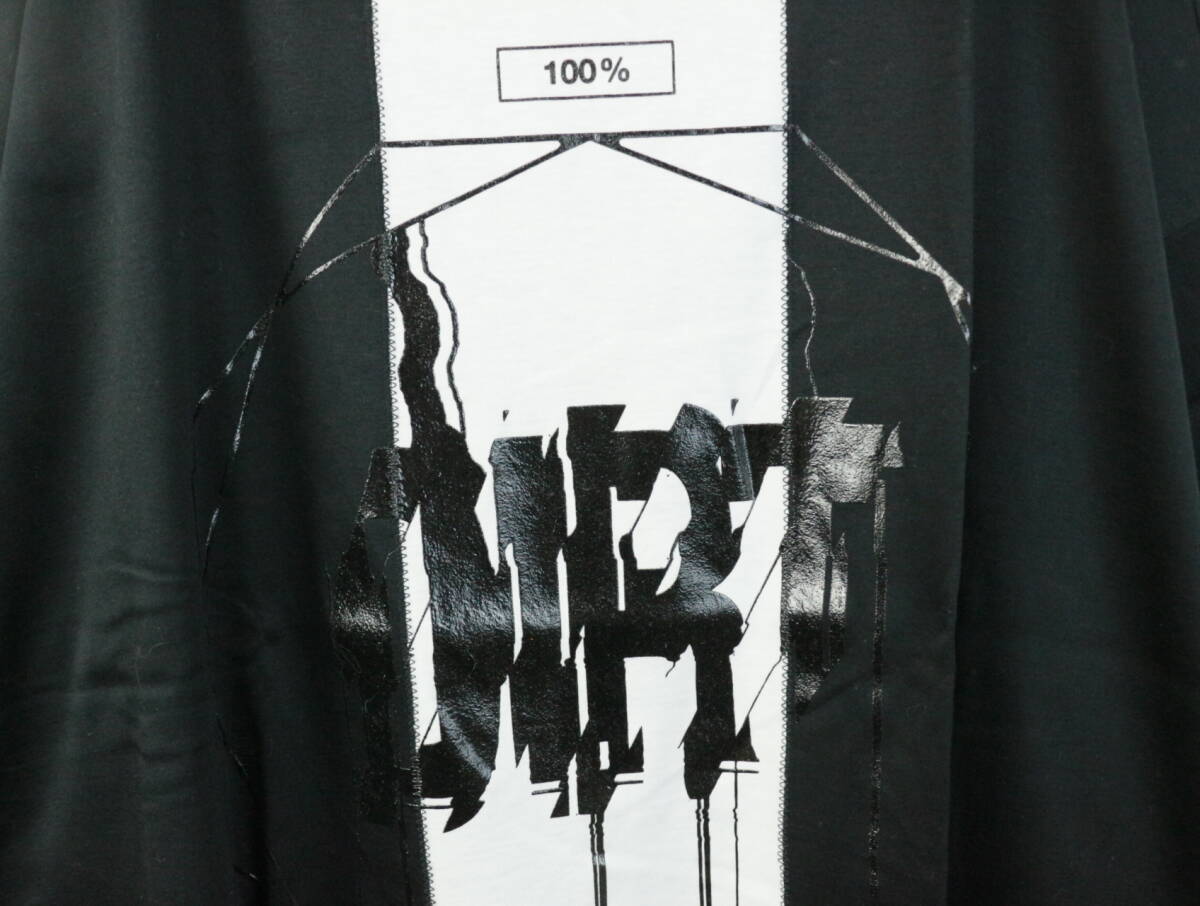 B919/DIRT/DIRT 100% Natural Dirty/新品/未使用/日本製/半袖Tシャツ/メンズ/Fサイズ/ブラック/ビッグシルエット/_画像3