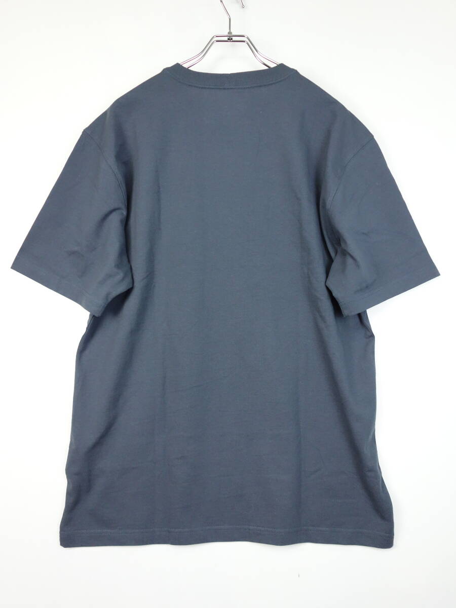 B746/CARHARTT/カーハート/コットン半袖ポケットTシャツ/ルーズフィット/スチールブルー系/メンズ/Mサイズの画像2