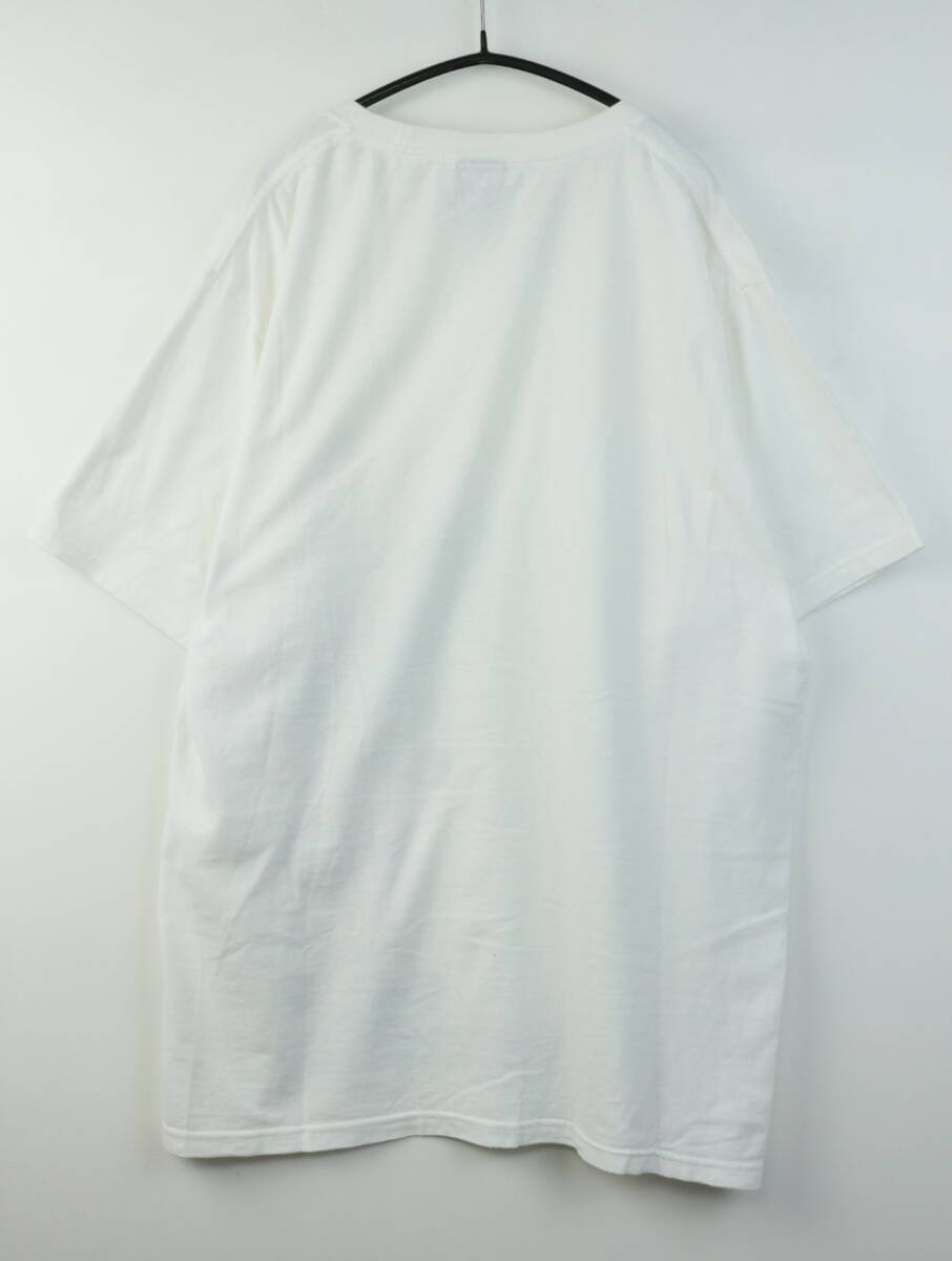 B551/Stussy/ステューシー/縦ロゴ/フォトグラフィーコットン半袖Tシャツ/ホワイト系/メンズ/Mサイズ_画像2