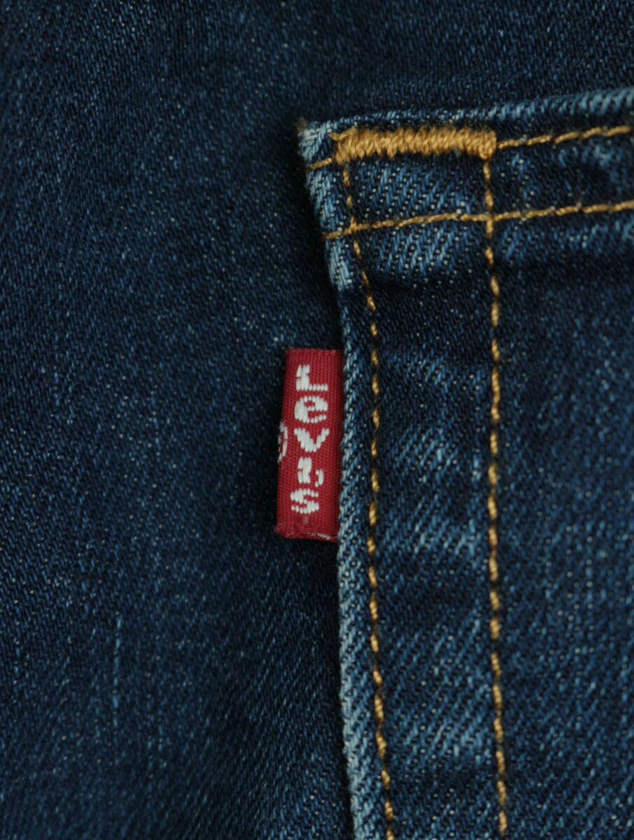 B849/Levi's/リーバイス/Lot.510/デニムパンツ/ジーンズ/メンズ/32サイズ/濃紺/W32/ストレッチの画像5