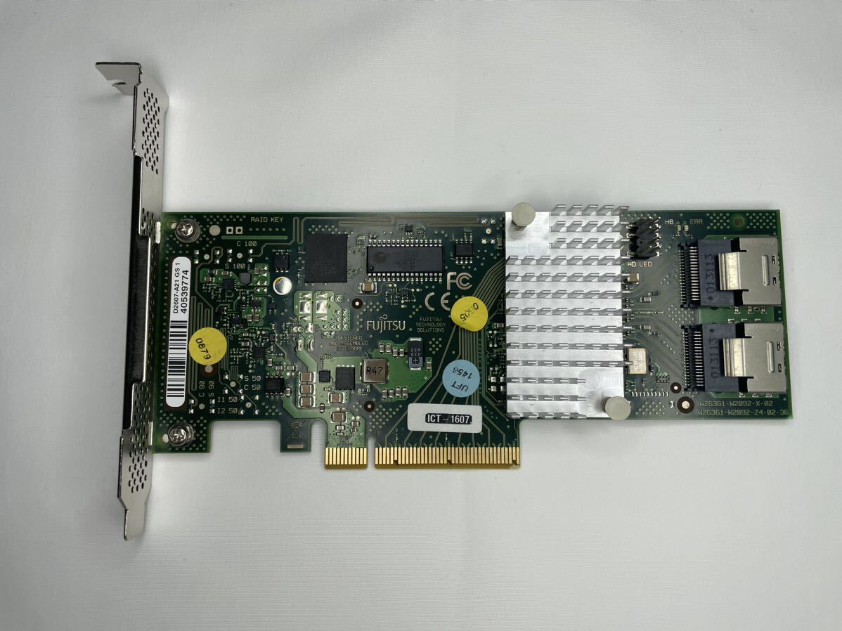 LSI MegaRAID 9211-8i ITモード化済み Fujitsu D2607-A21 SAS RAIDカード ①_画像1