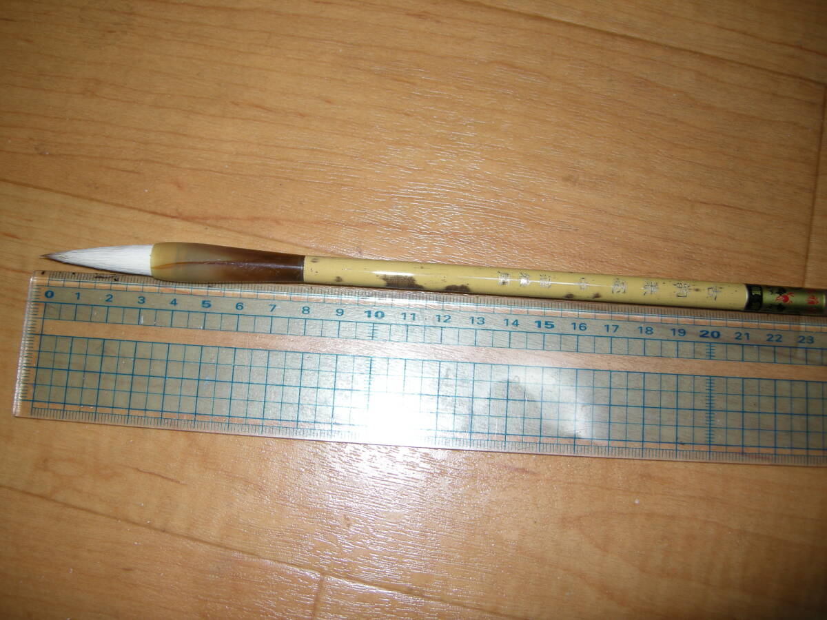  unused calligraphy writing brush ( old ... middle ...) 5ps.@①