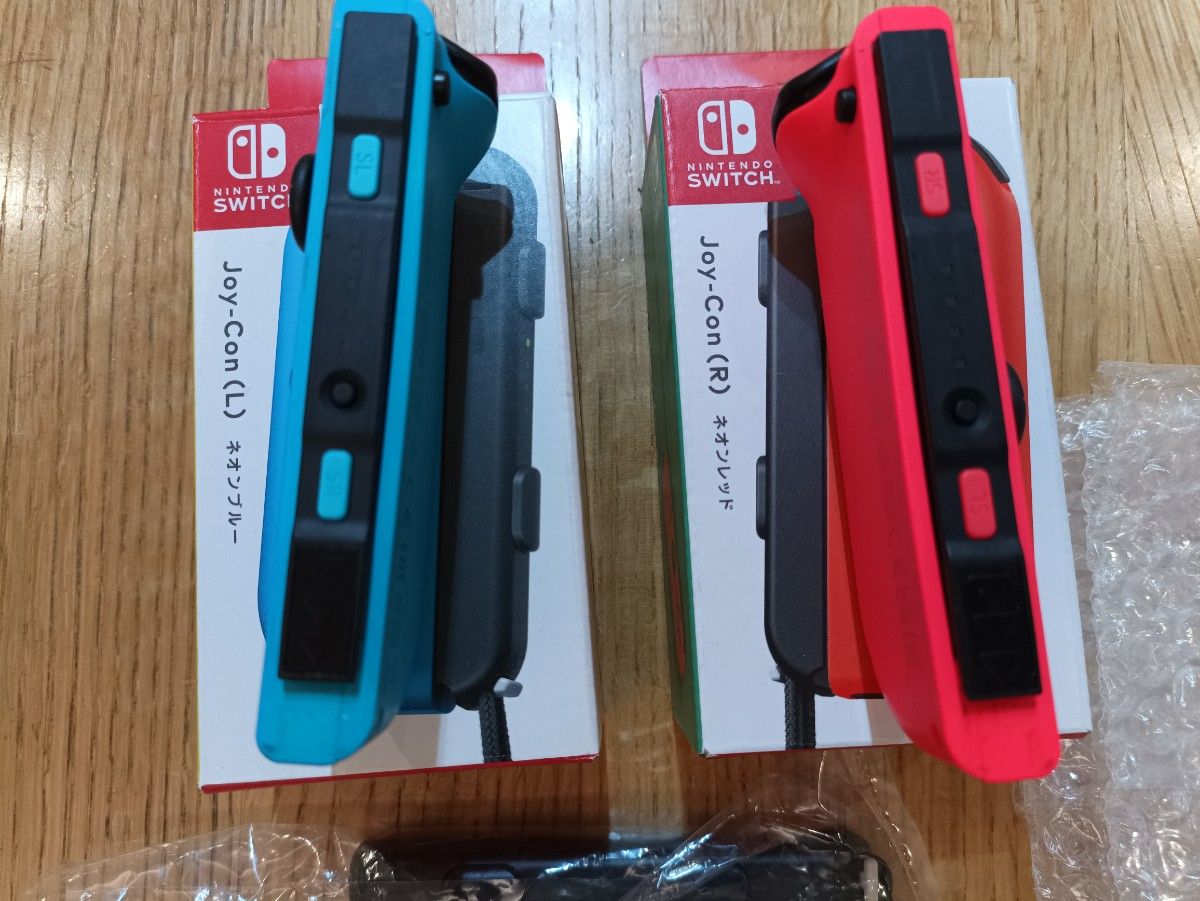 ジョイコン　 ネオンレッド　 ネオンブルー　美品　 ニンテンドースイッチ　 Joy-Con