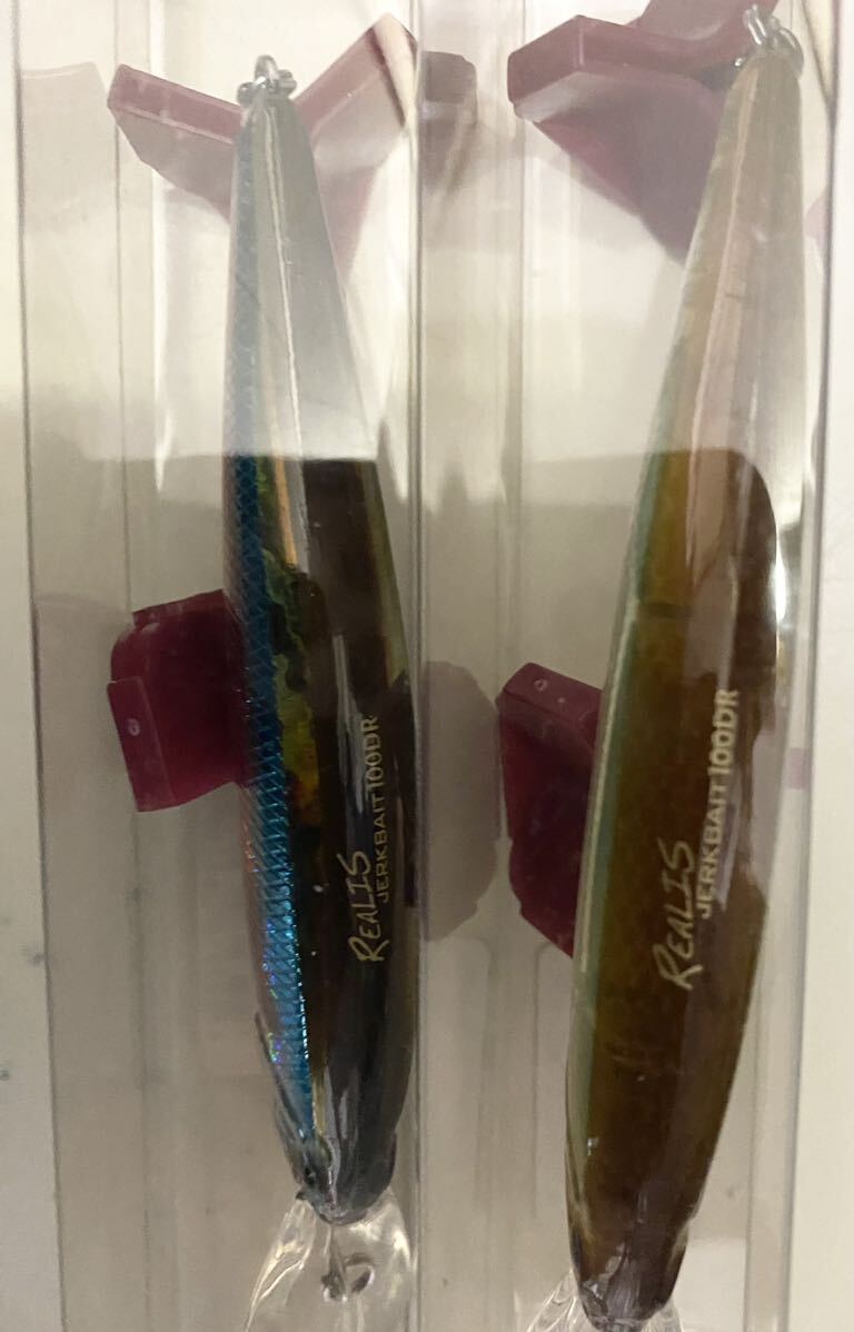 ★新品★REALIS JERKBAIT 100DR・レアリスジャークベイト・SUSPEND・Welght15.6g(1/2oz)・Range1.8-3.0m(6-10ft)・2個セット_画像5